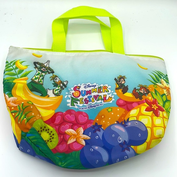Disney Summer Festival Tokyo Disney Sea Insulated Lunch Tote - Picture 1 of 5